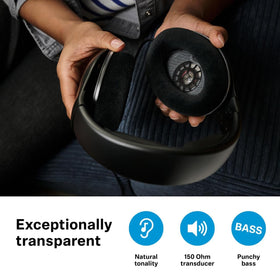 HD 550 woven headband detail for enhanced comfort.