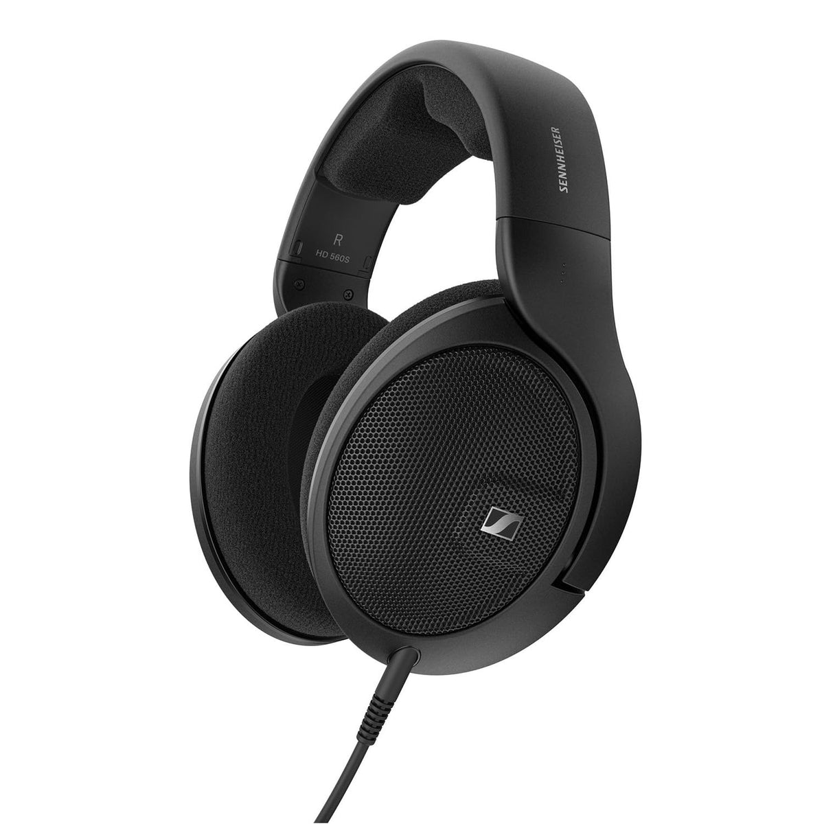 Sennheiser HD 560S open-back earcups for natural sound and airy imaging