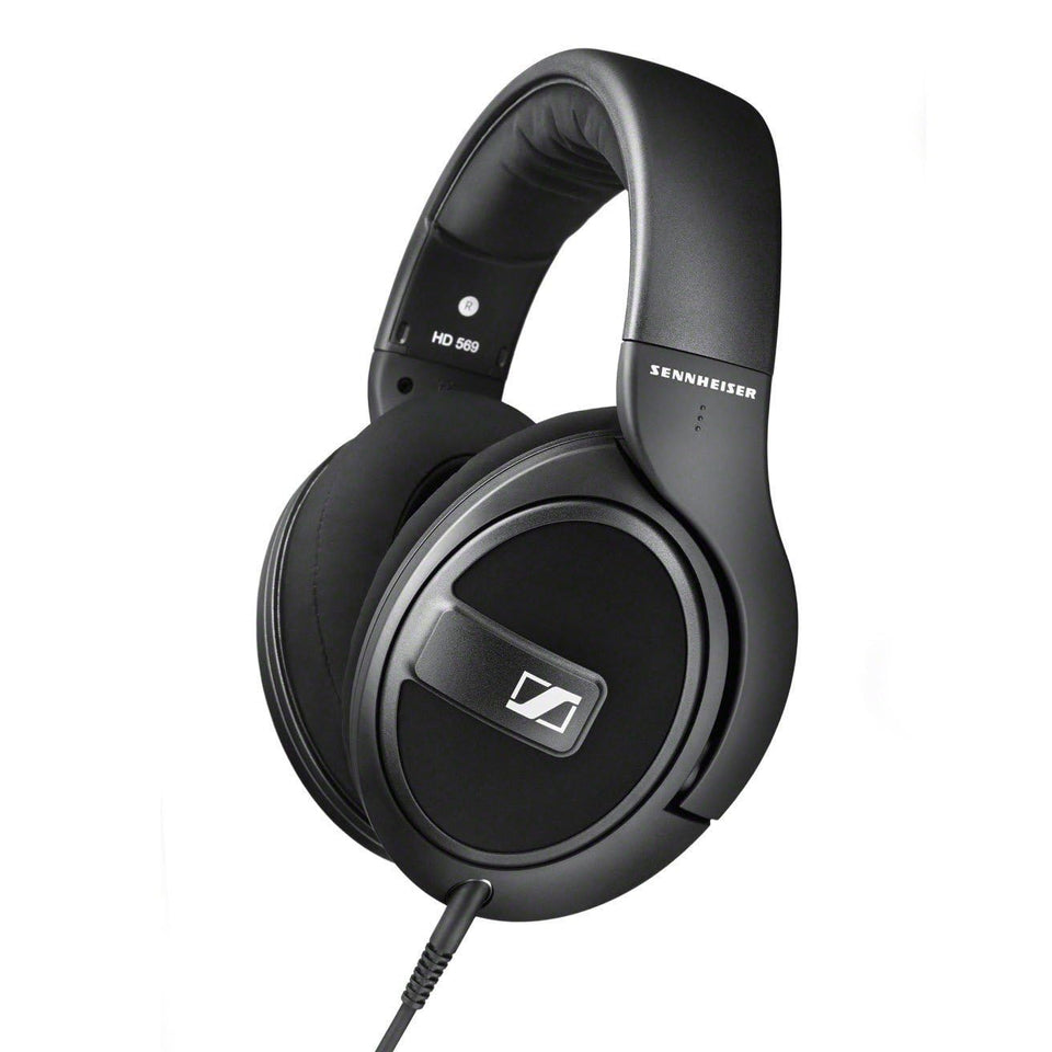 Sennheiser HD 569 earcups for comfortable all-day listening.