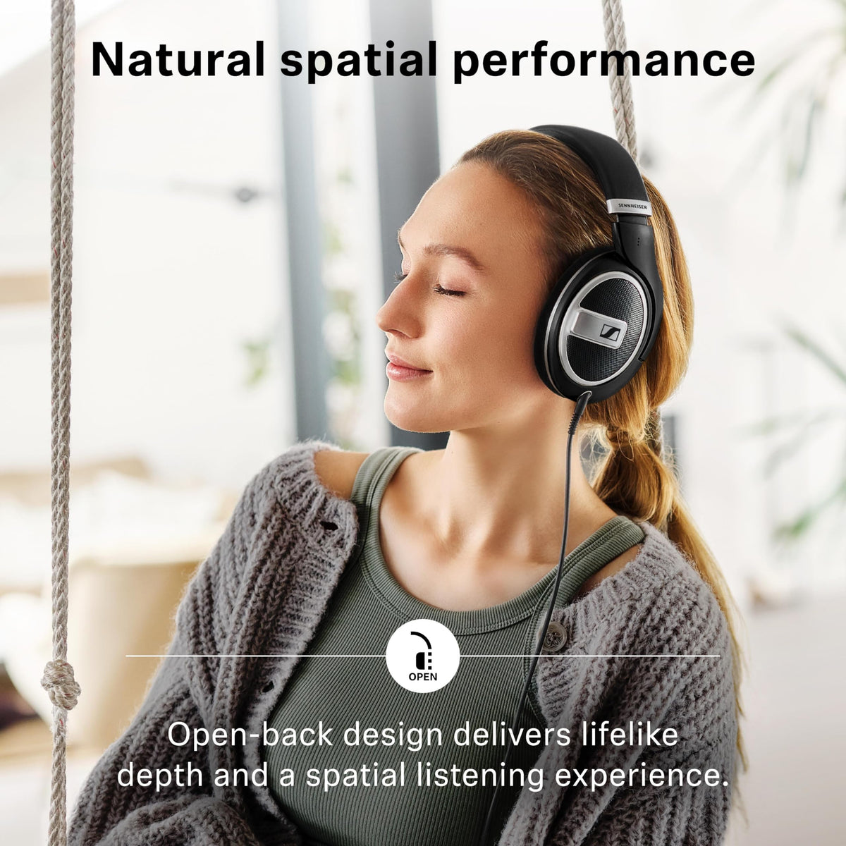 Sennheiser HD 599 SE lightweight comfortable fit