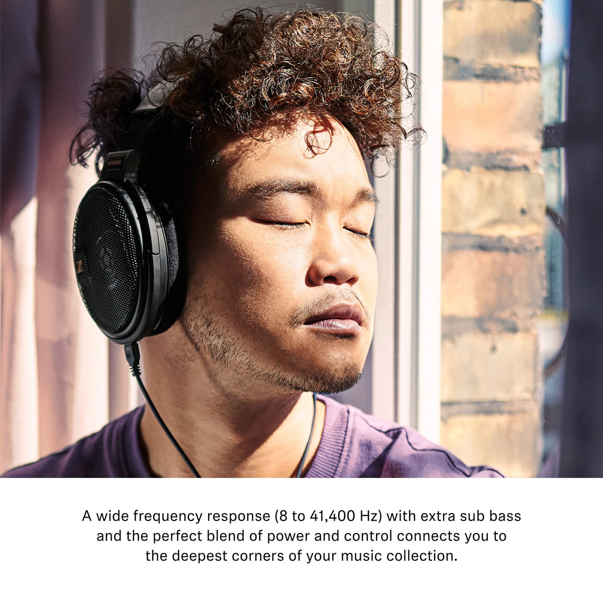 Sennheiser HD 660S2 open-back design highlights breathable listening comfort.