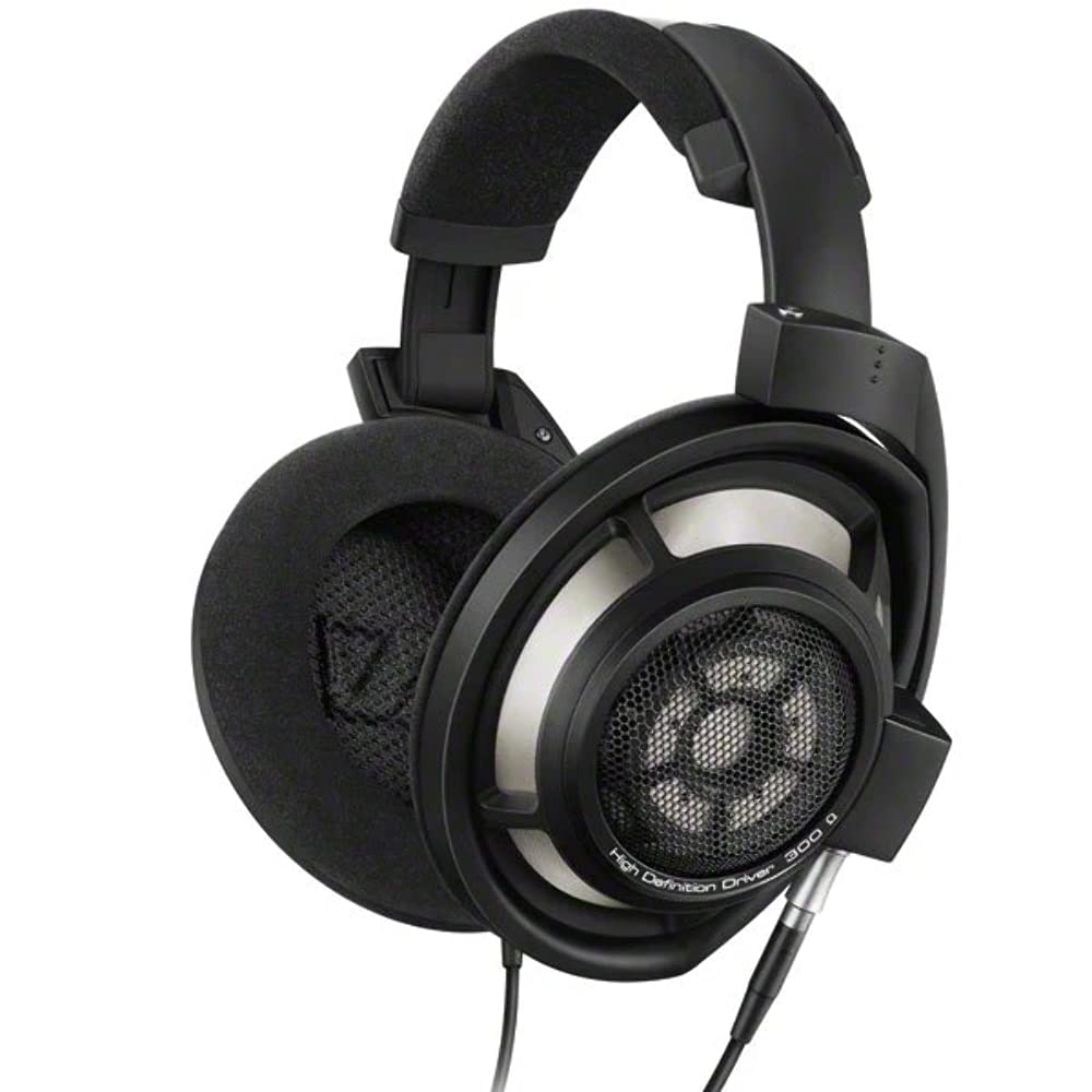 Sennheiser HD 800 S front view showing premium open-back design