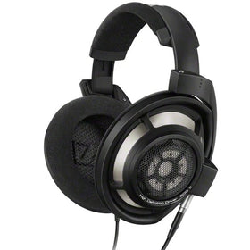 Sennheiser HD 800 S front view showing premium open-back design