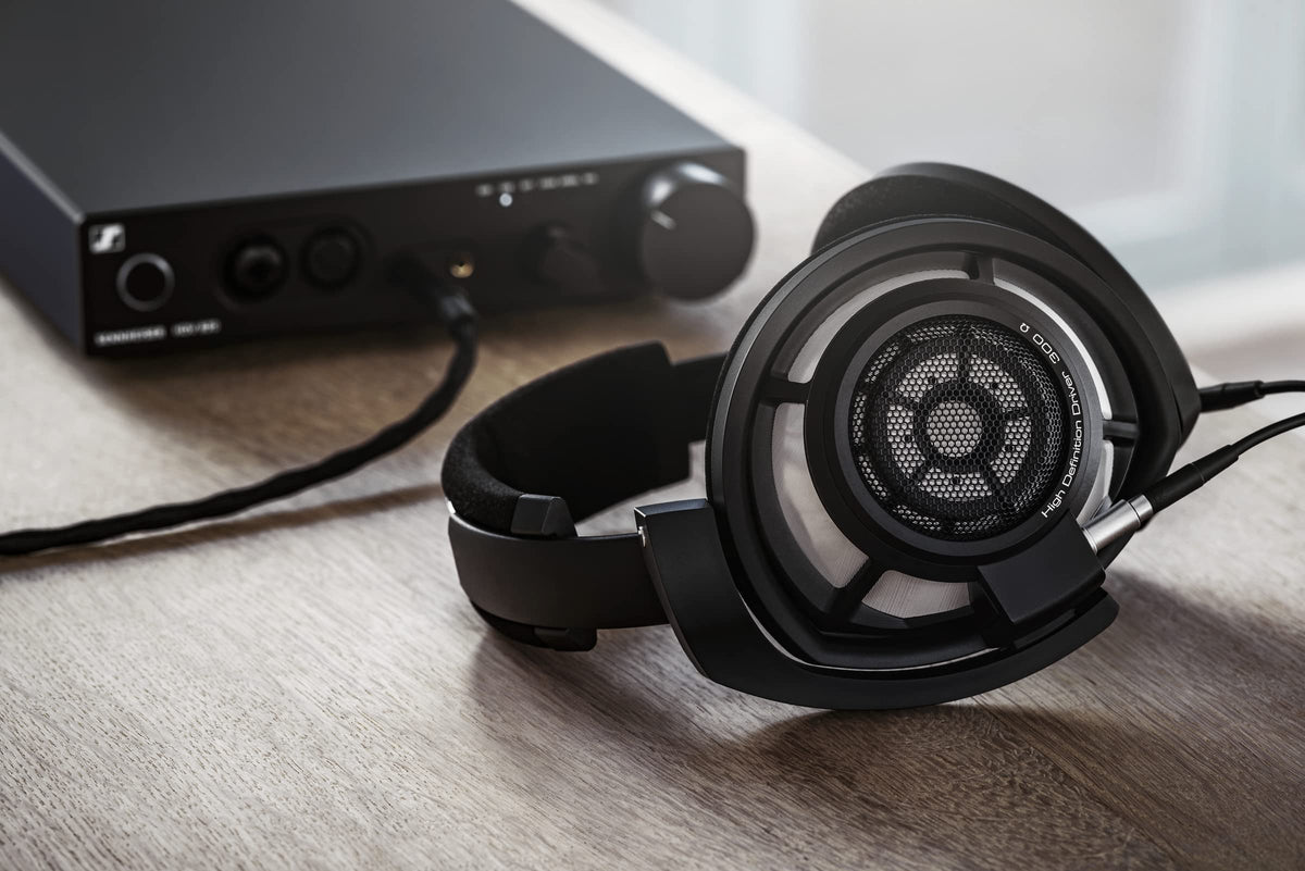 Sennheiser HD 800 S open-back ear cups for expansive soundstage