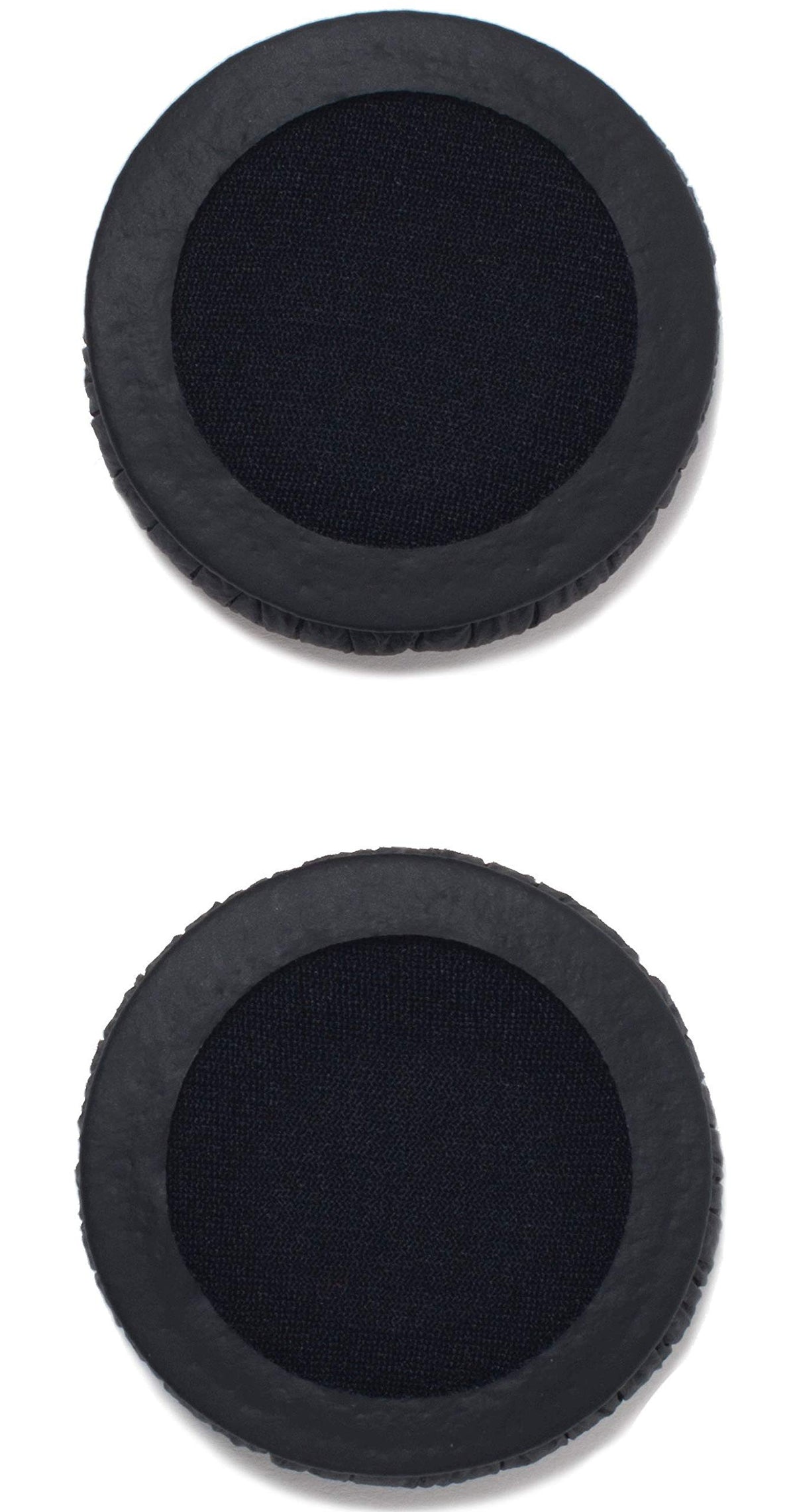 Sennheiser HD25 ear pads with 70mm diameter improve seal and comfort