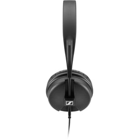 Sennheiser HD 25 LIGHT on-ear closed-back design reduces ambient noise.
