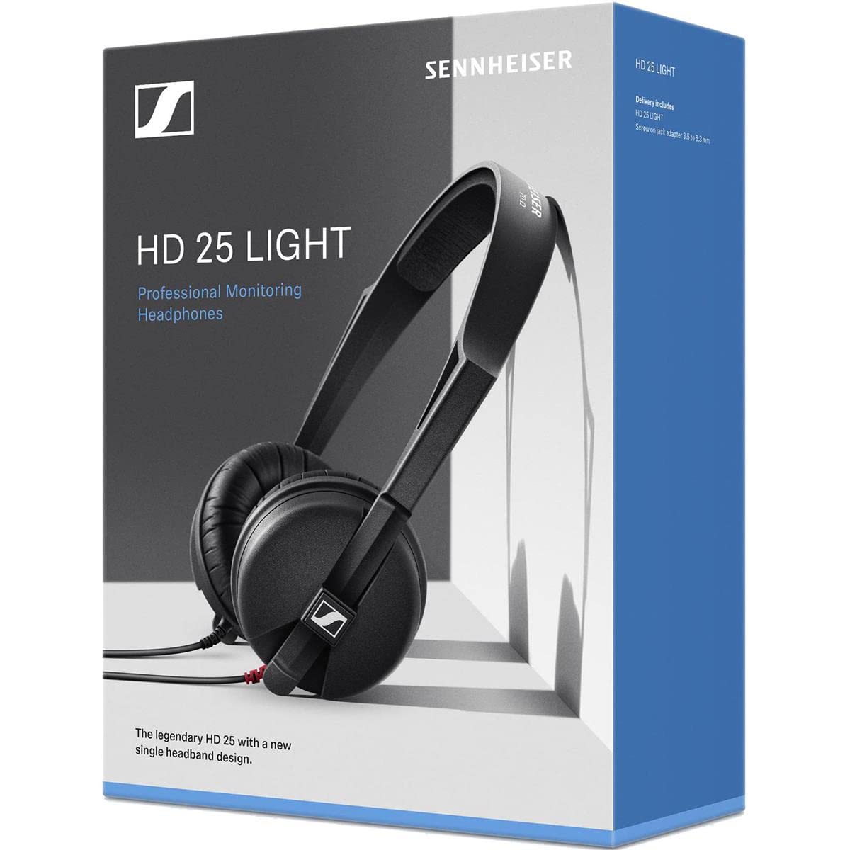 Sennheiser HD 25 LIGHT rugged build for daily use in busy environments.