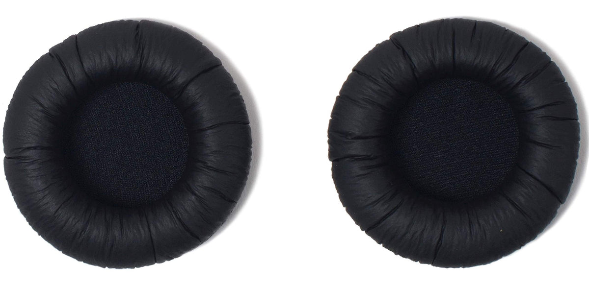 Sennheiser HD25 SP leatherette ear pads for comfortable, authentic listening