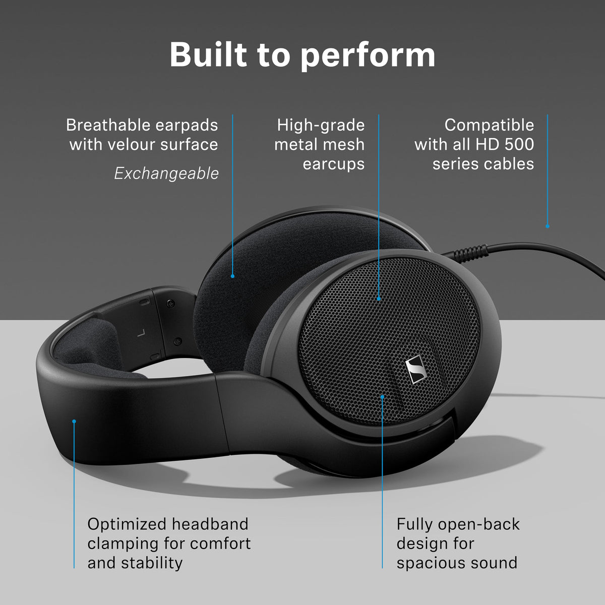 Balanced sound setup on your desk with Sennheiser HD 560S