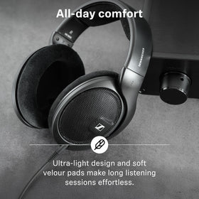 Gaming-ready Sennheiser HD 560S delivering precise audio cues