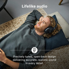 Open-back ear cups of Sennheiser HD 560S designed for long sessions