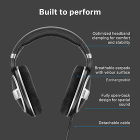 Sennheiser HD 599 special edition black finish enhances premium aesthetics