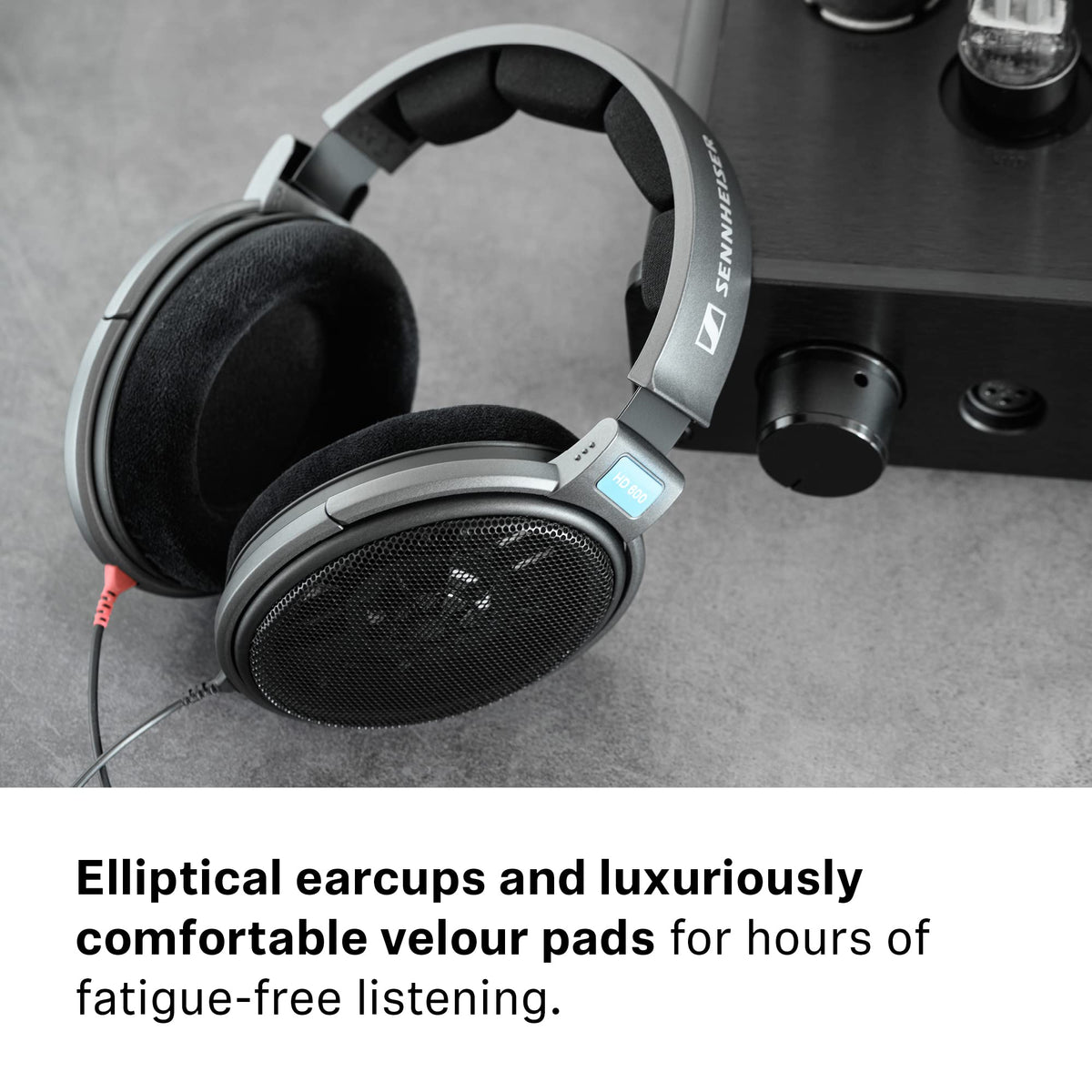 Sennheiser HD 600 detachable-cable offers flexible setup and easy replacement