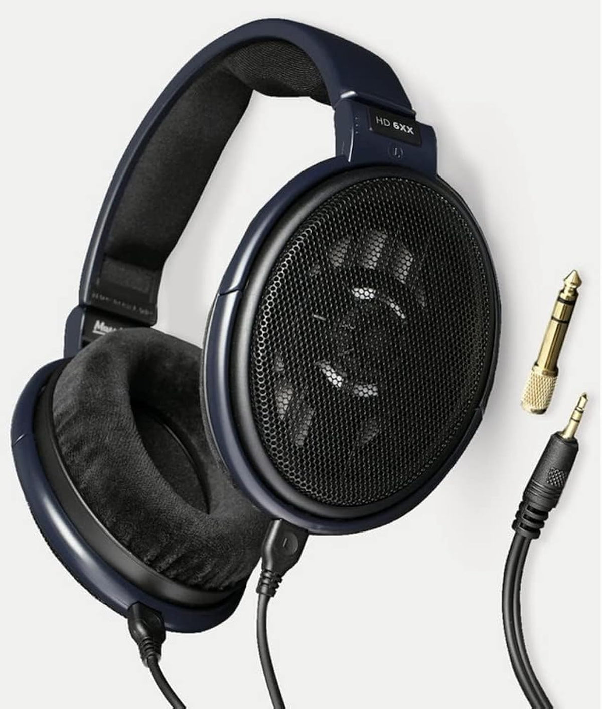 Sennheiser HD6XX midnight-blue earcups for open-back listening with airy soundstage