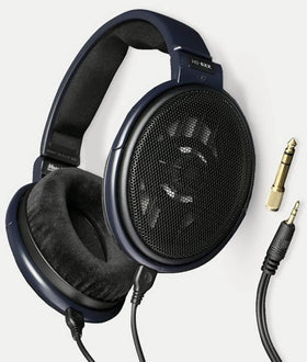 Sennheiser HD6XX midnight-blue earcups for open-back listening with airy soundstage