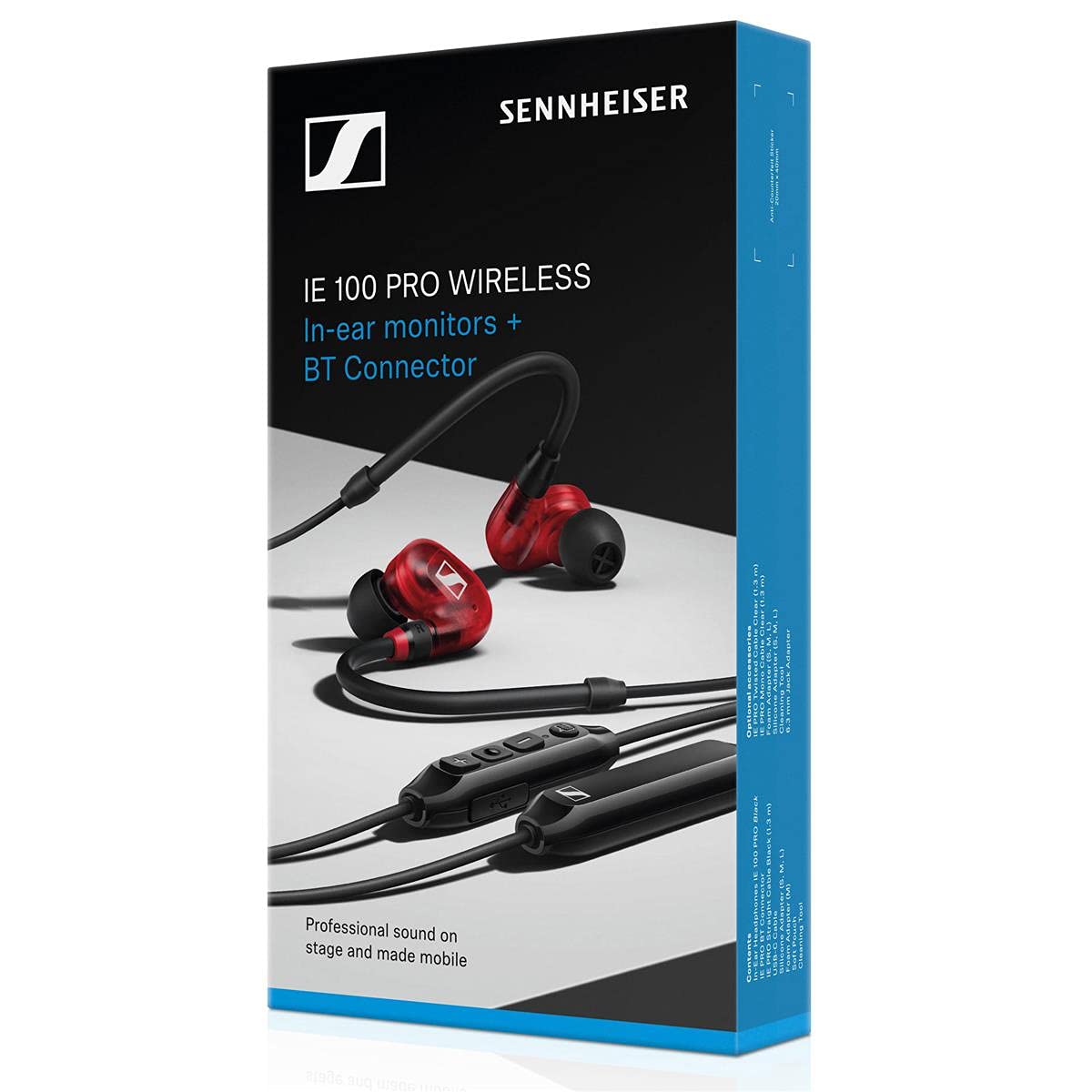 Sennheiser IE 100 PRO built-in mic supports hands-free calls.