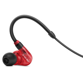 Sennheiser IE 100 PRO stage-safe setup with sturdy cable conduit.