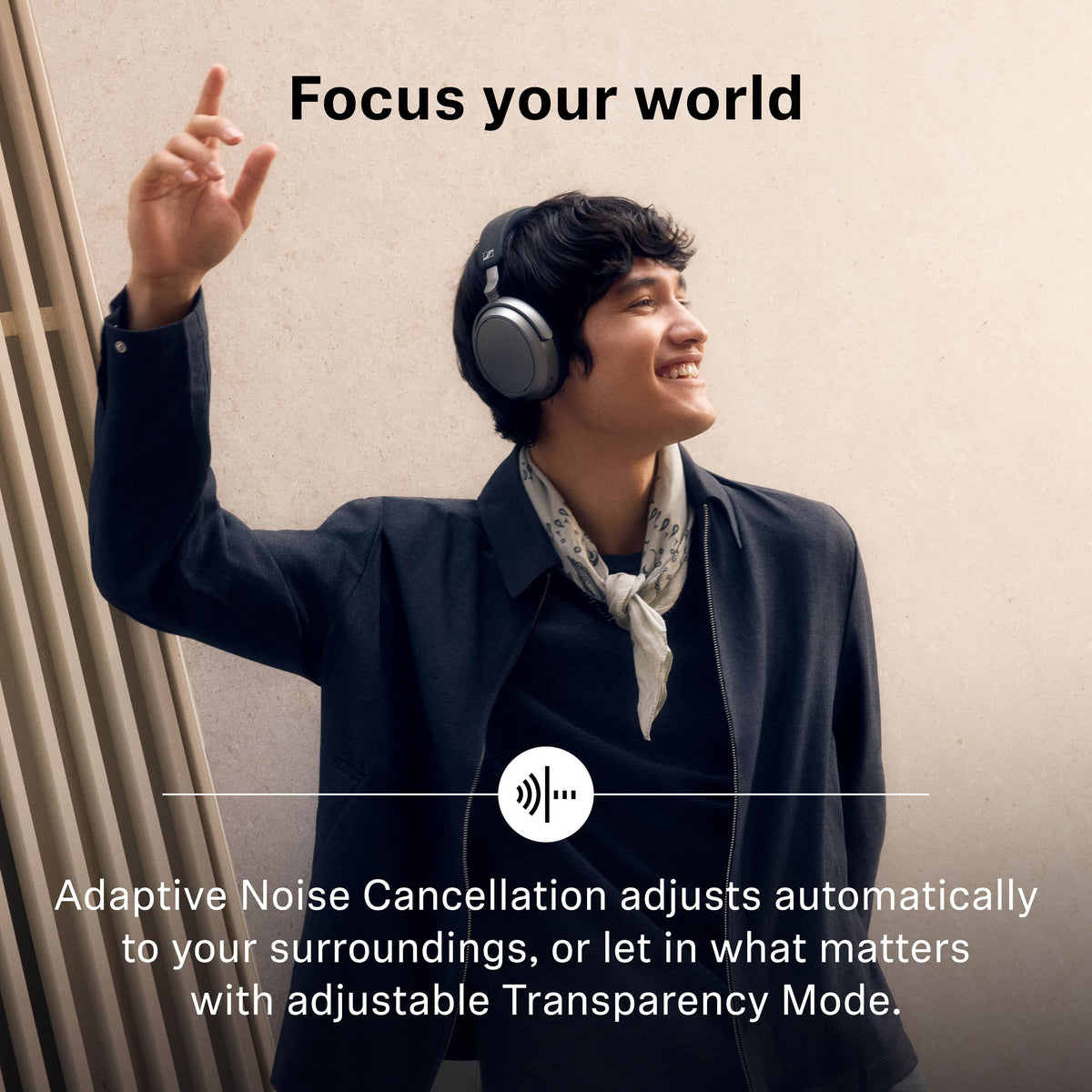 Sennheiser Momentum 4 Smart Control App equalizer for personalized listening