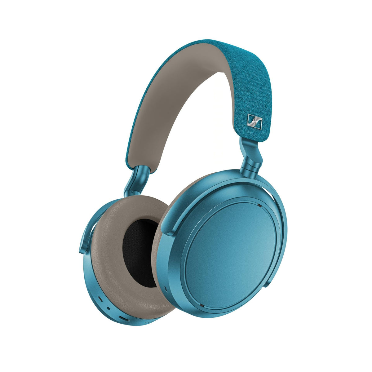Sennheiser Momentum 4 teal folding design for portable travel and easy storage