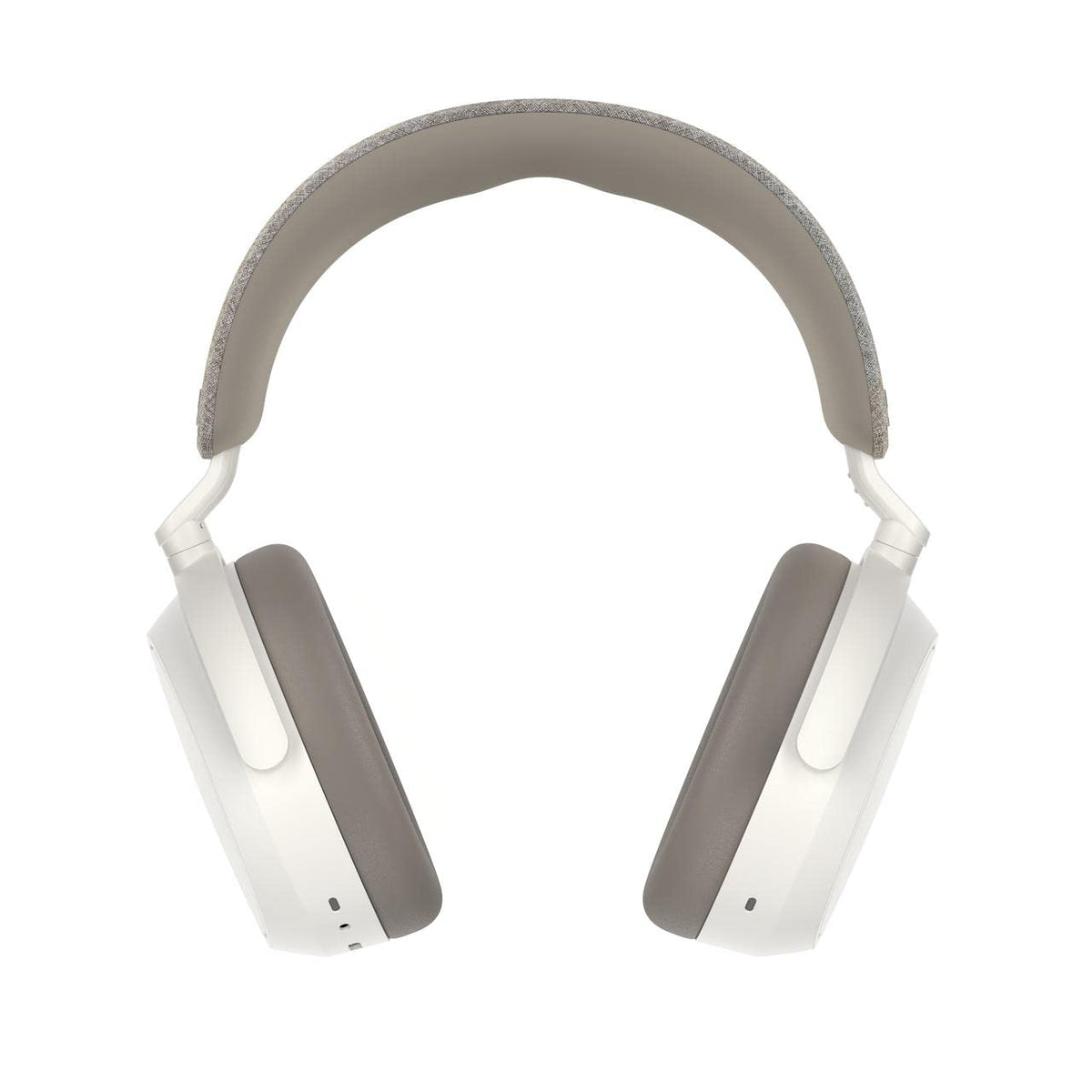 Sennheiser Momentum 4 plush ear pads for long listening sessions.
