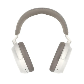 Sennheiser Momentum 4 plush ear pads for long listening sessions.