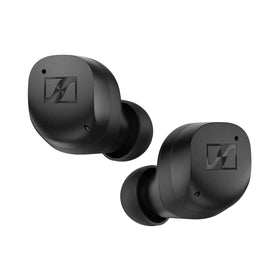 Sennheiser Momentum True Wireless 3 charging case with Qi wireless charging.