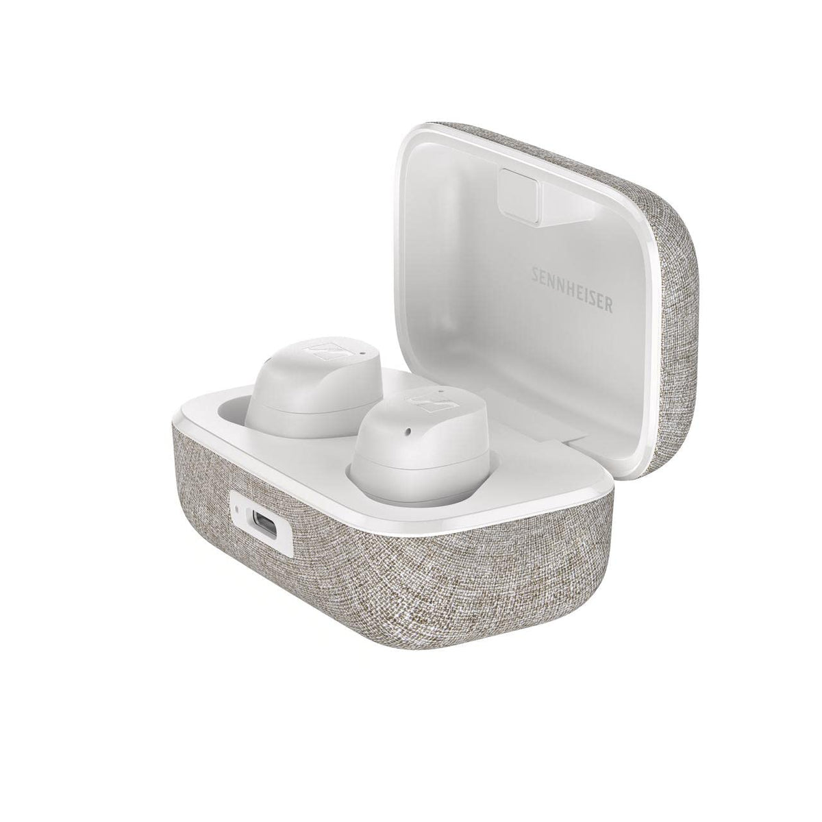 Sennheiser Momentum True Wireless 3 charging case with Qi enables effortless wireless topping up.