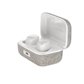Sennheiser Momentum True Wireless 3 charging case with Qi enables effortless wireless topping up.