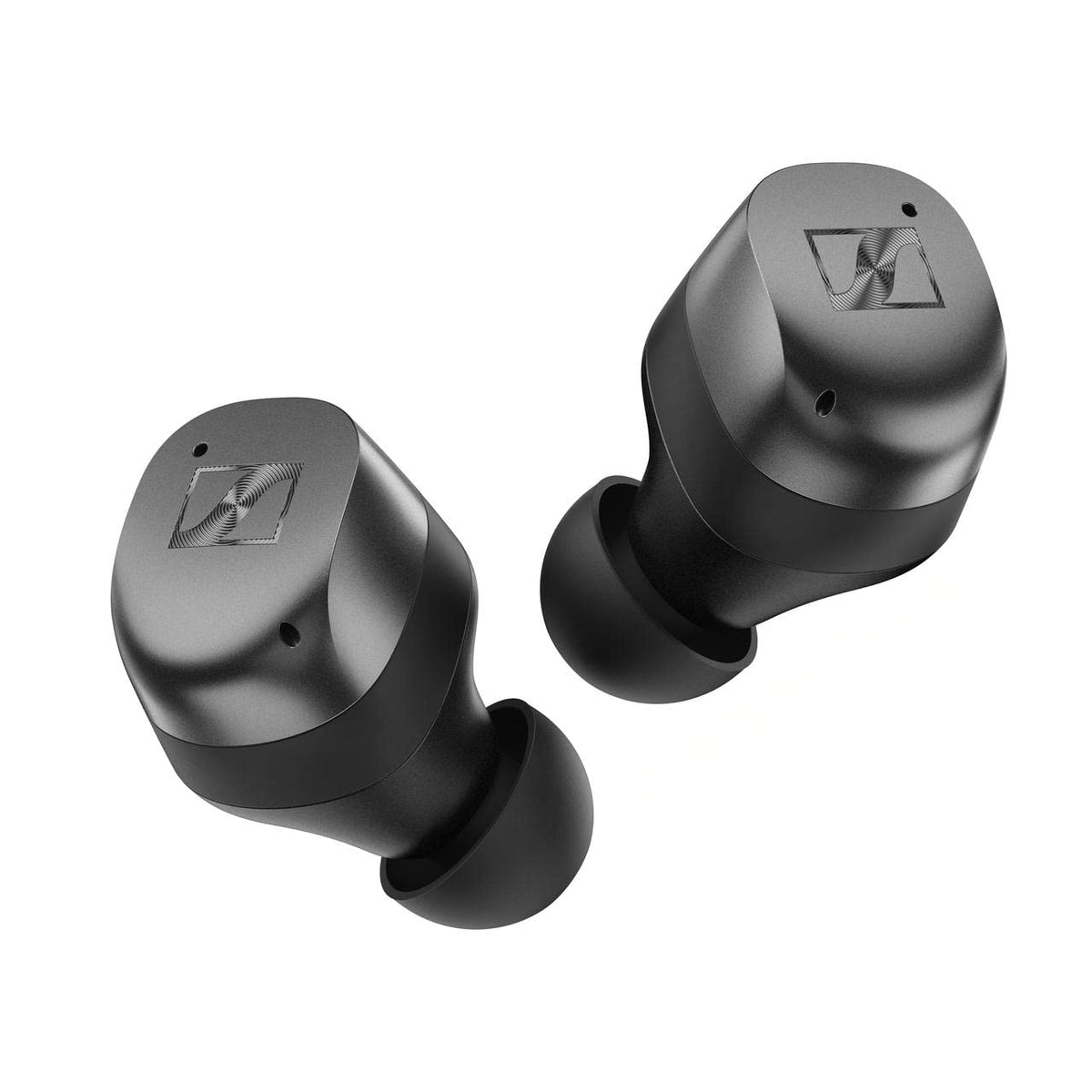 Sennheiser Momentum TWS3 charging case with Qi wireless charging for on-the-go convenience