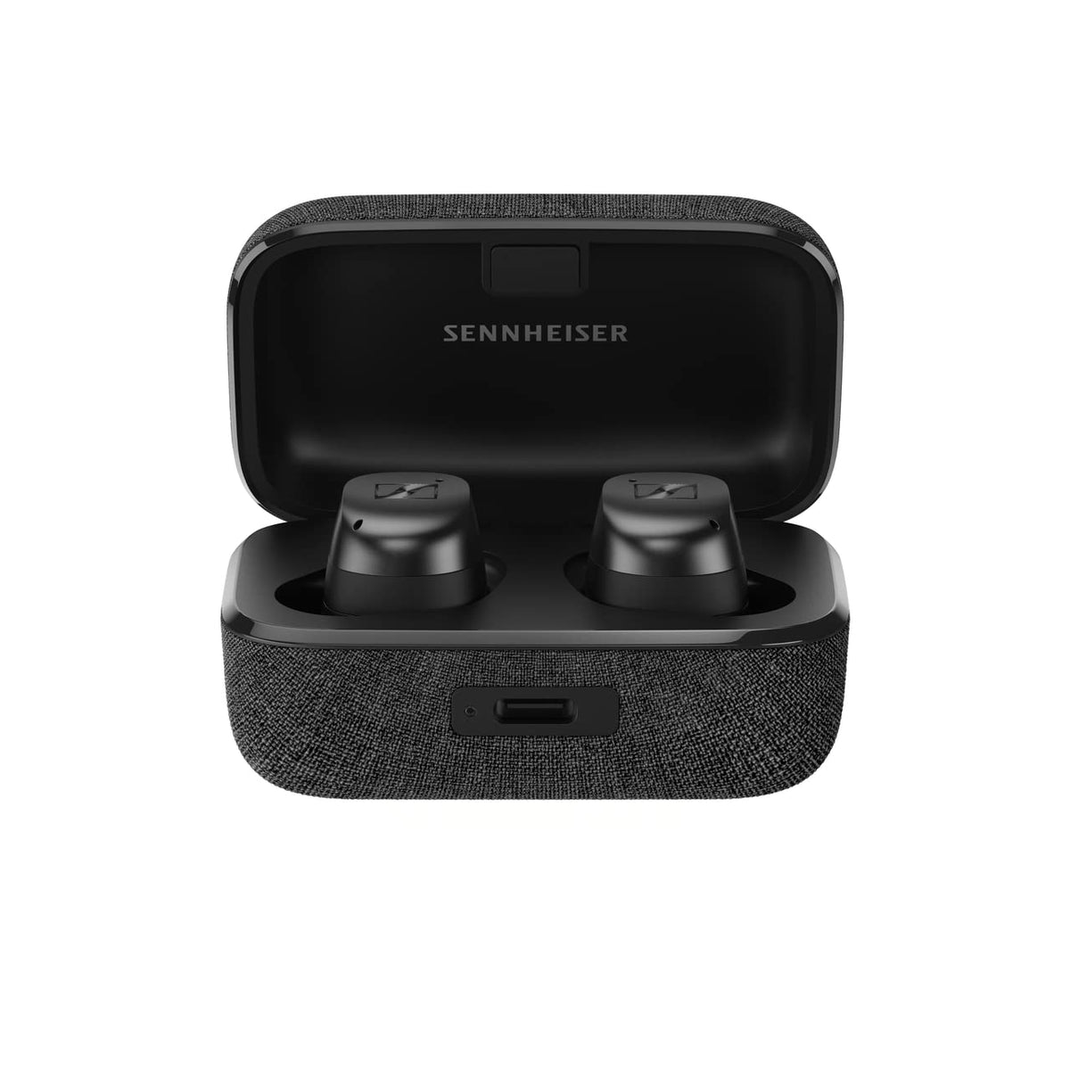 Sennheiser Momentum TWS3 earbuds close-up showing design and comfort for rich sound