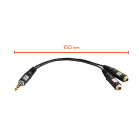 Sennheiser adapter plugged into a PS5 controller enabling headset use on console