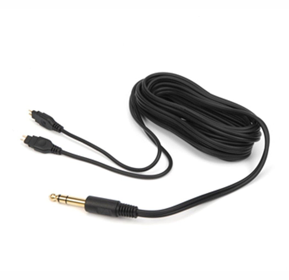 Sennheiser HD650 replacement cable with 3m length and gold-plated plug for durable audio.