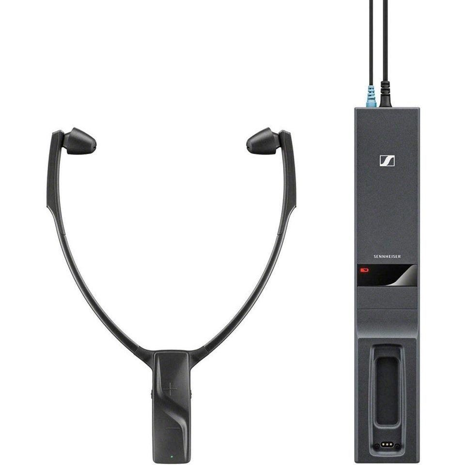 Sennheiser RS 2000 base station and charging dock ready for wireless listening