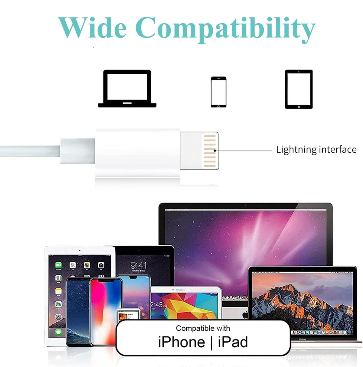 SENNIPS compact Lightning headphones suited for mobile use and travel.