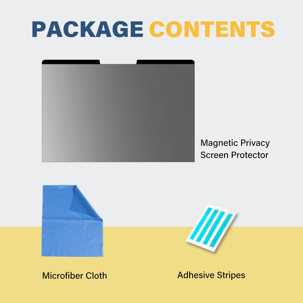 SenseAGE easy on/off magnetic attachment for quick privacy on Surface Laptop.