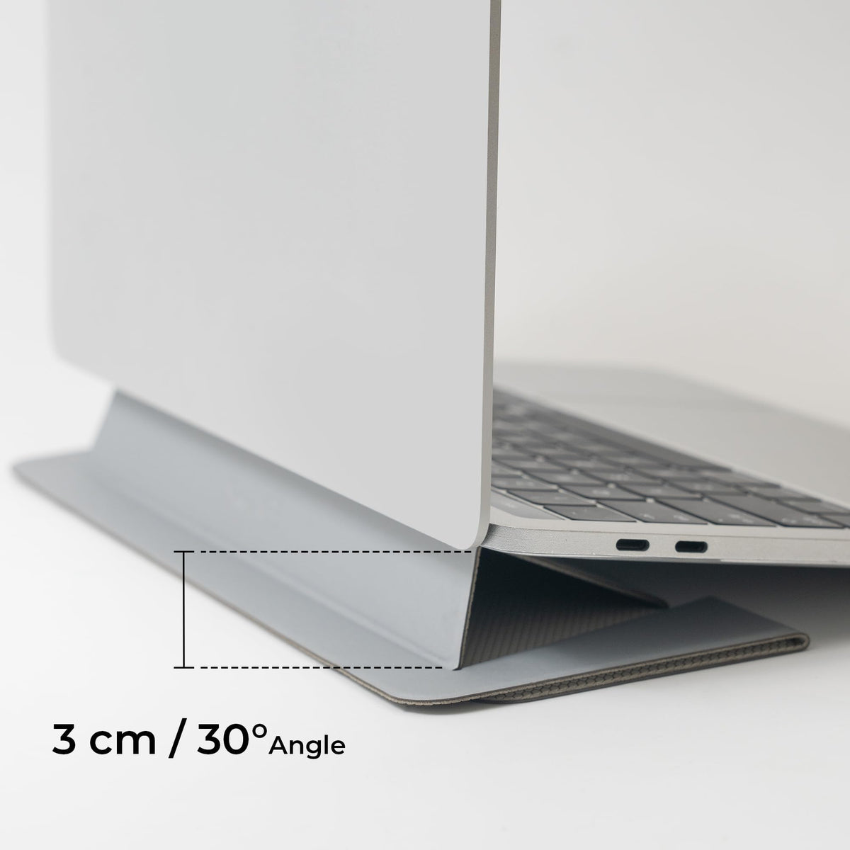 SenseAGE folded flat for travel fitting inside a slim bag for portability benefit