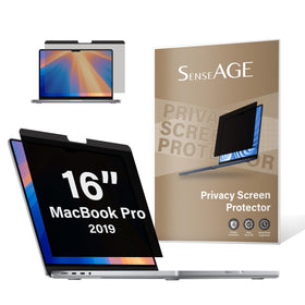 SenseAGE front view on MacBook Pro 16 showing clean privacy fit and secure protection