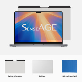 SenseAGE label and compatibility details highlighting model fit and magnetic mount