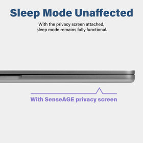 SenseAGE lifestyle travel setup on airplane reducing glare and increasing privacy