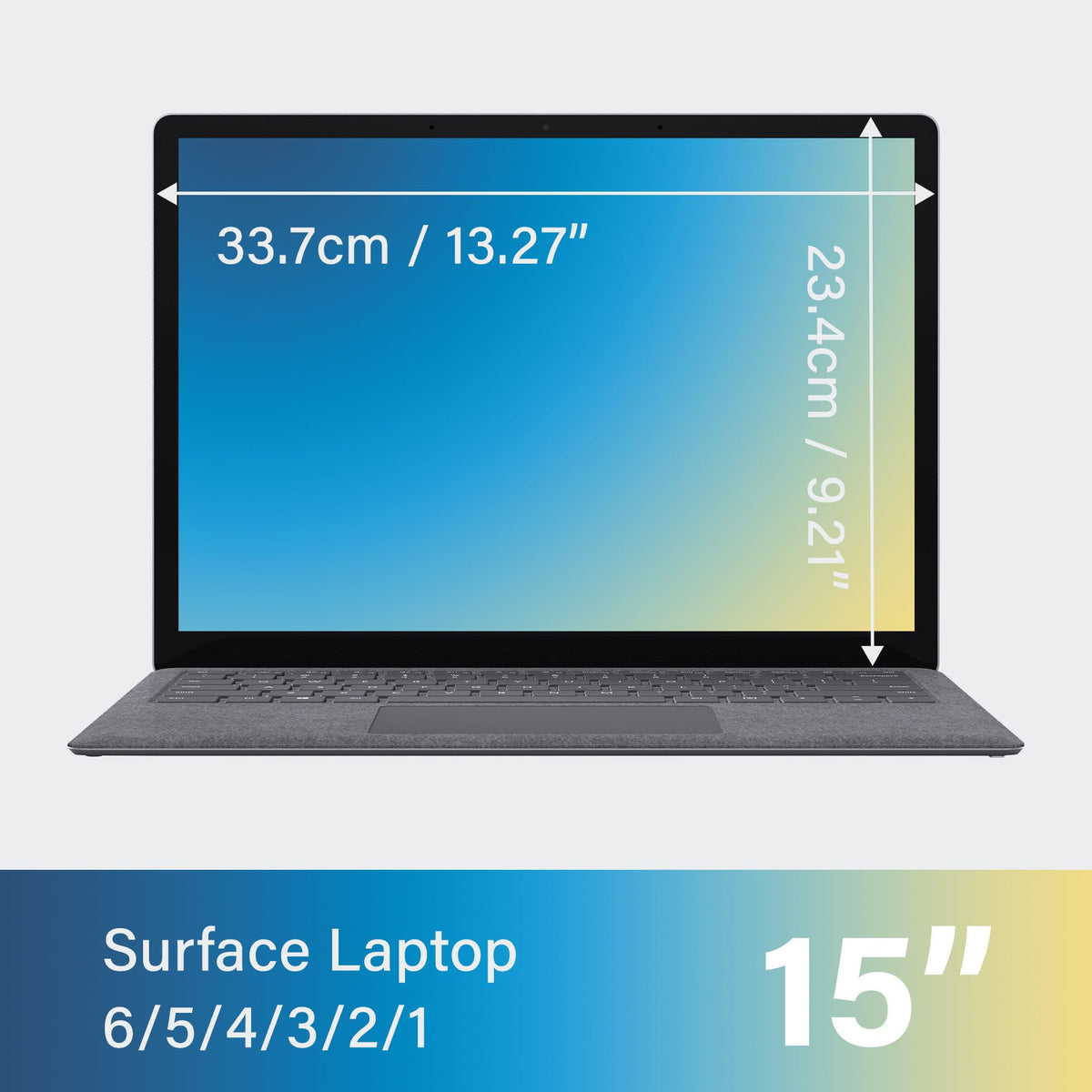 SenseAGE magnetic attachment enables effortless on/off privacy attachment.