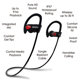 Senso charging port and cable showing quick recharge convenience