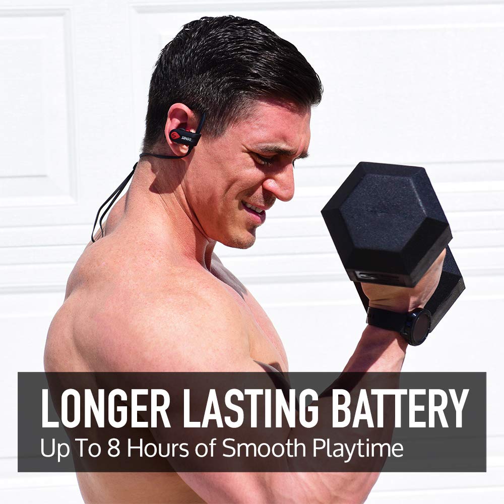 Senso sport earbuds IPX7 waterproof for rain and sweat
