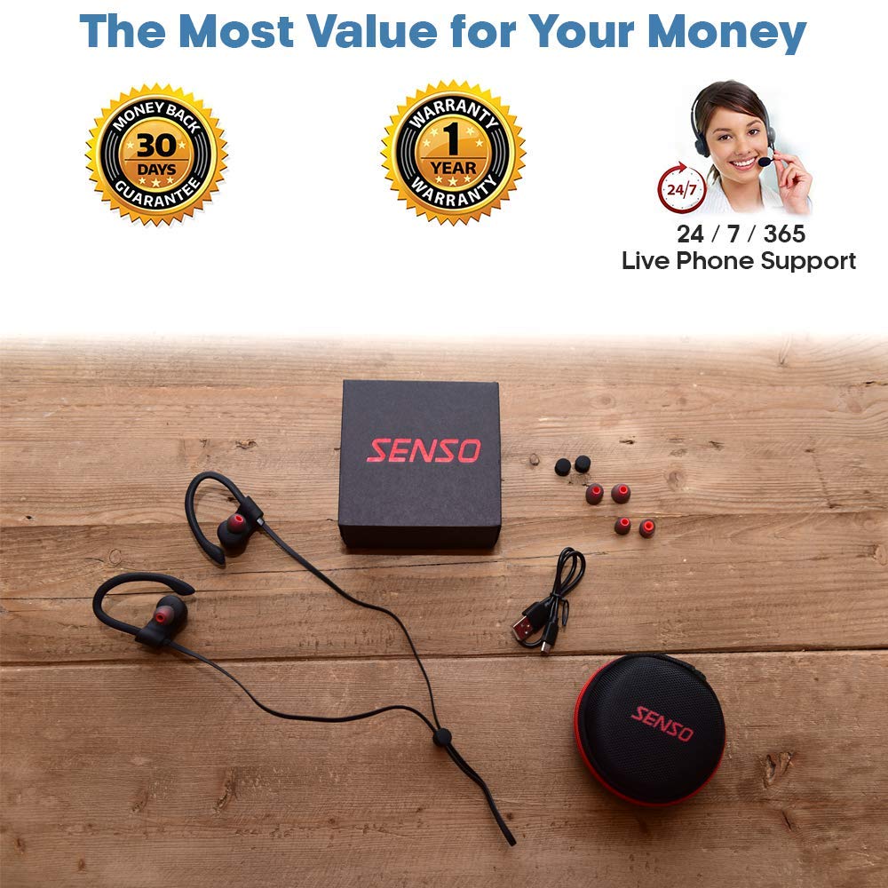 Senso warranty and 30-day return for peace of mind