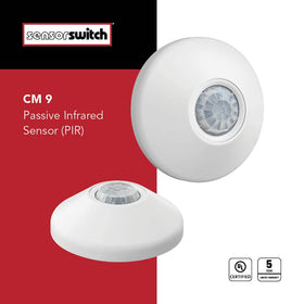 SensorSwitch CM Series easy ceiling installation with grids and junction boxes.