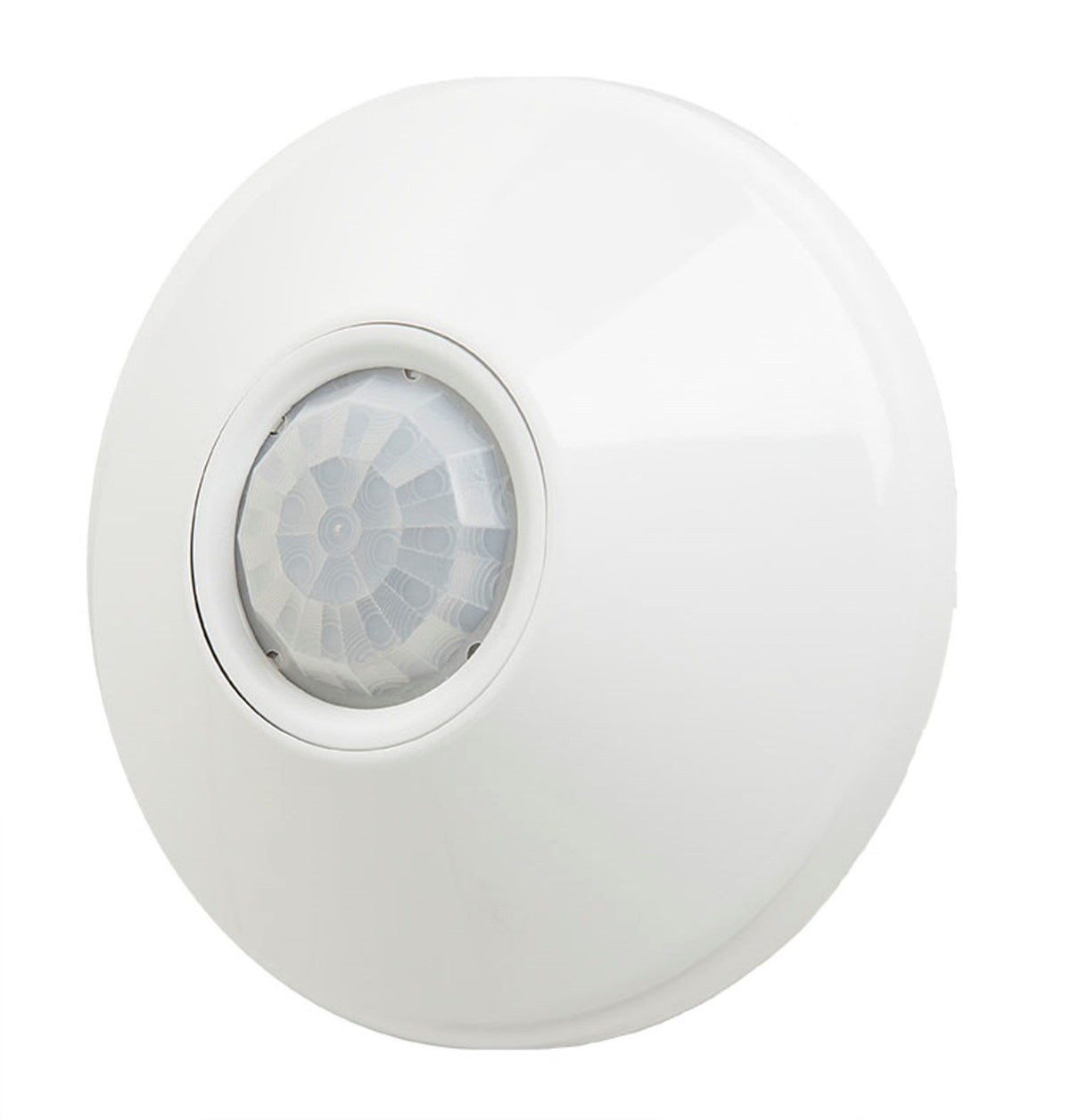 Sensor Switch CM 10 front profile ceiling mount showing wide coverage benefit