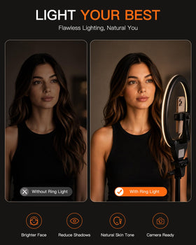SENSYNE tripod fully extended to 50 inches, enabling full-body video capture