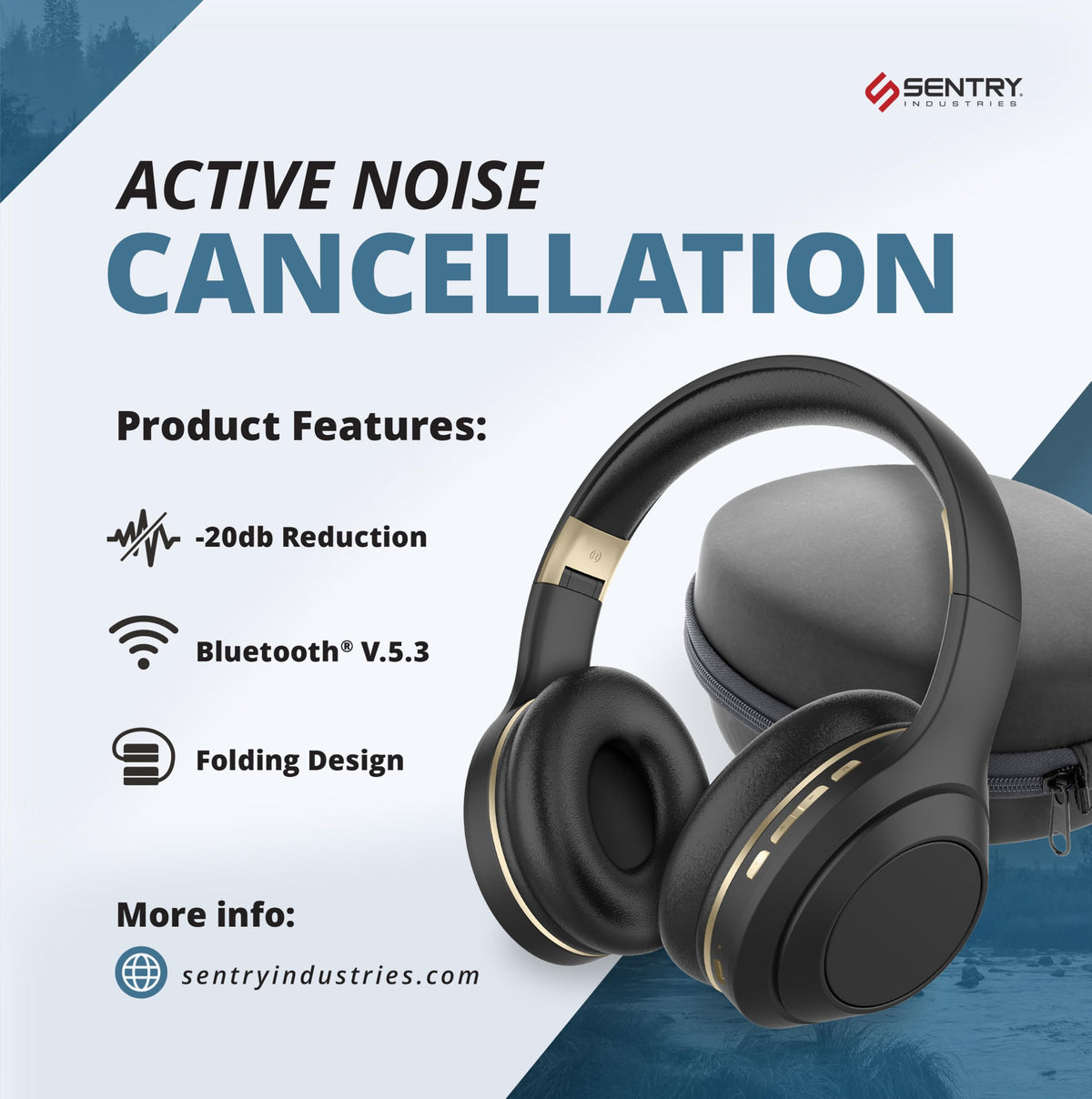 SENTRY OSH earcup closeup showing cushioning for lasting comfort during long use