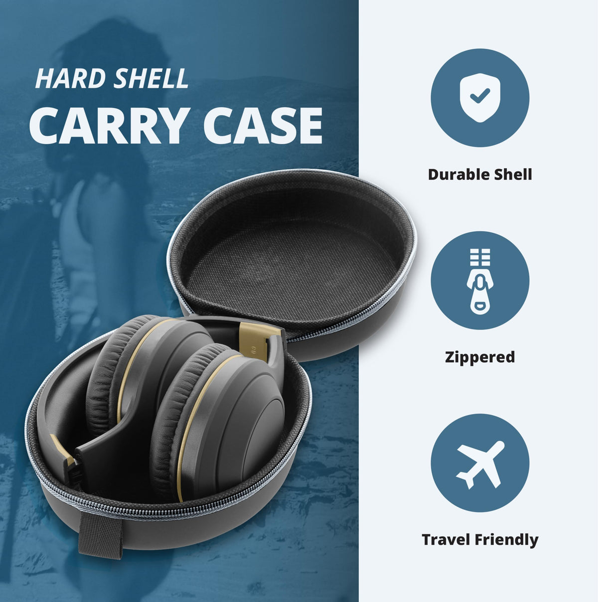 SENTRY OSH worn on head to show fit and scale for realistic sizing reference