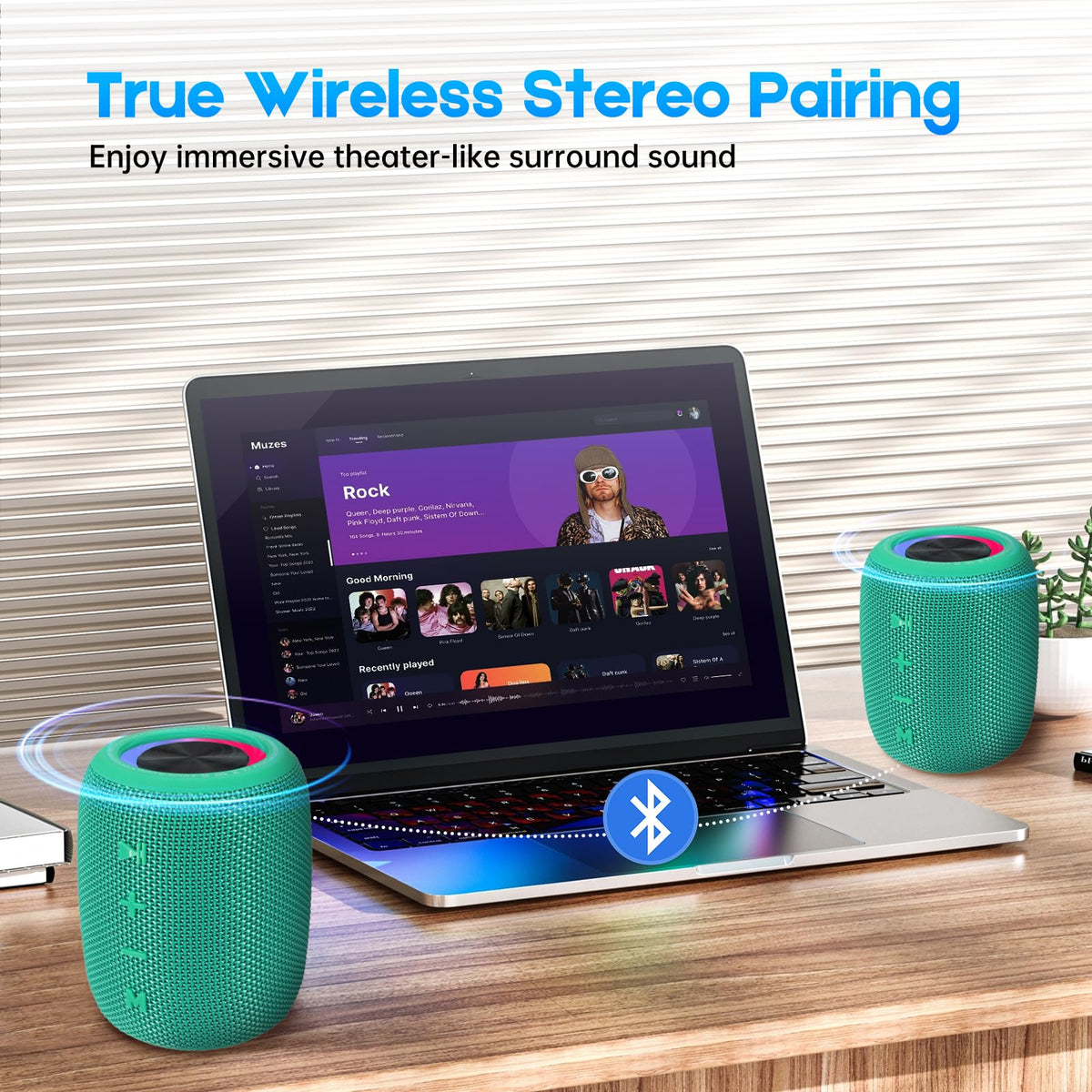 SENXINGYAN 16-hour playback supports all-day listening during activities.