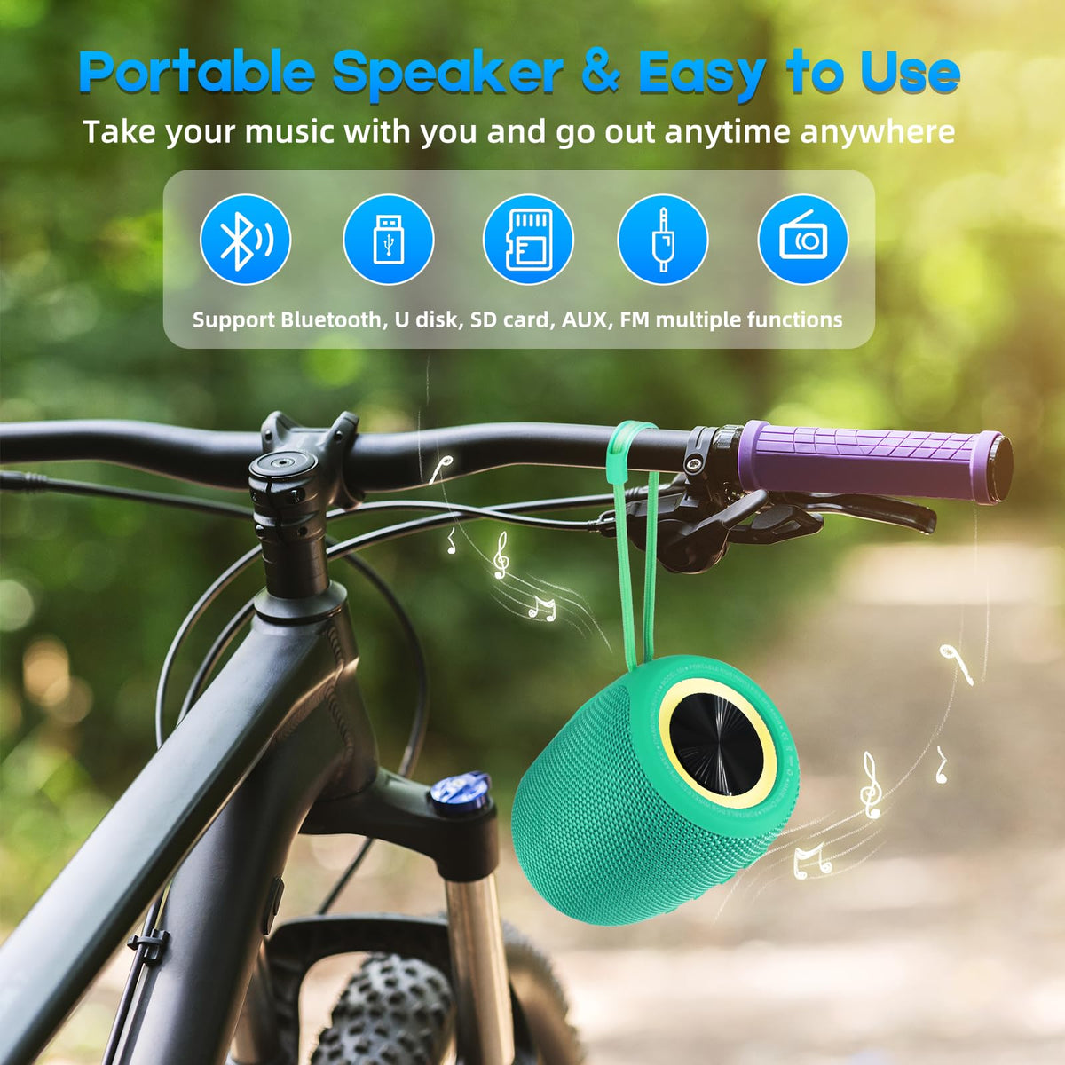 SENXINGYAN FM mode lets you tune in during outdoor moments.